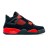 Nike Air Jordan 4 Retro Man Suede Fire Red