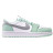 Женские кроссовки Nike Air Jordan 1 Low White / Mint / Grey