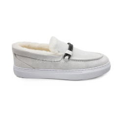 Brunello Cucinelli Moccasins Winter White