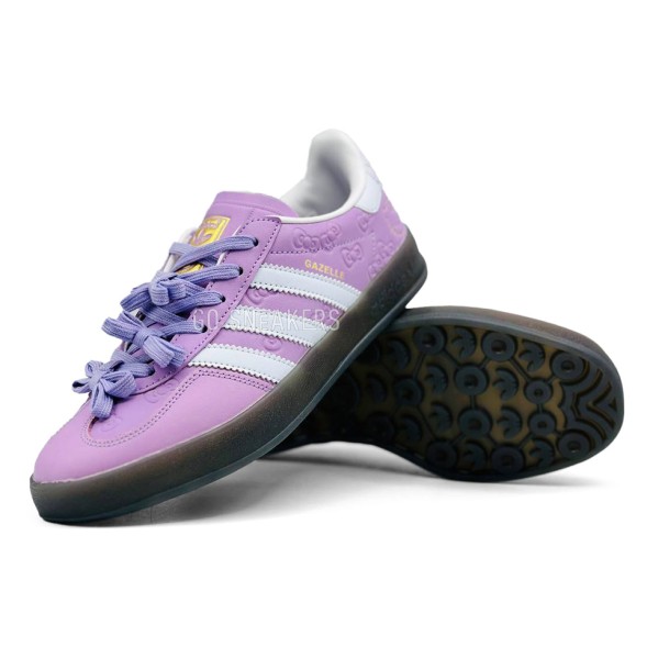 Женские кеды Hello Kitty x Adidas Gazelle Indoor Lavander