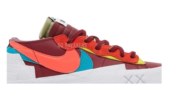 Унисекс кроссовки Nike KAWS x sacai x Blazer Low &amp;#039;Team Red&amp;#039;