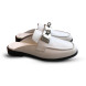 Женские сабо Hermes Leather Sabo White