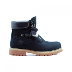 Женские ботинки с мехом Timberland New Navy