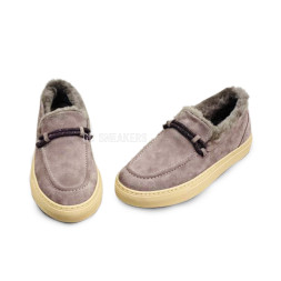 Brunello Cucinelli Winter Suede Dusk