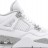 Nike Air Jordan 4 Retro GS 'White Oreo'
