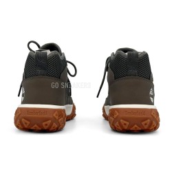 Timberland Greenstride Motion 6 Mid Fabric And Leather Waterproof Boots Khaki