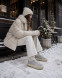Унисекс зимние кроссовки Golden Goose Superstar Winter Silver Glitter