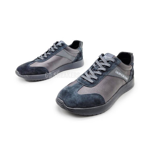 Унисекс кроссовки Calvin Klein Leather Suede Brown