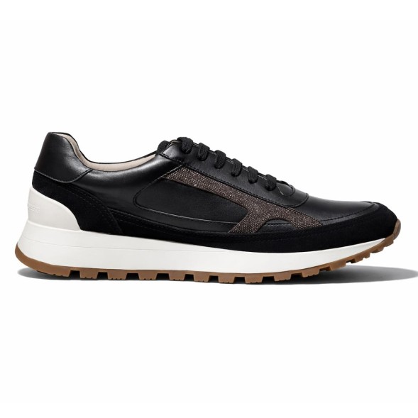 Женские кроссовки Brunello Cucinelli Sneakers Leather Black