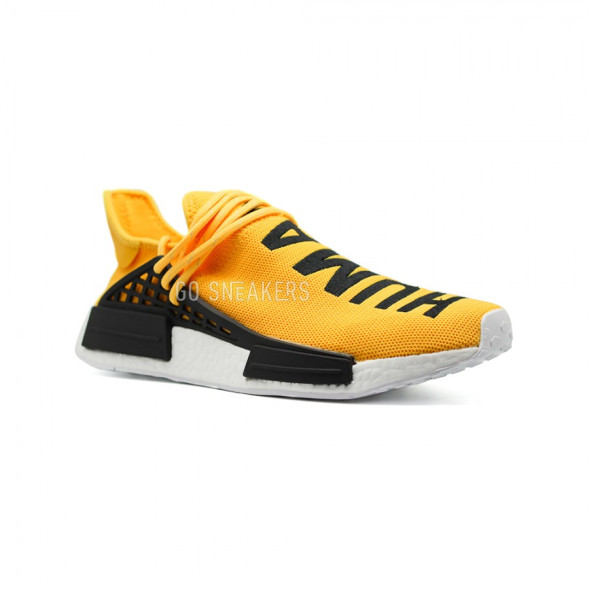 Мужские кроссовки Adidas x Pharell Human Race NMD Yellow
