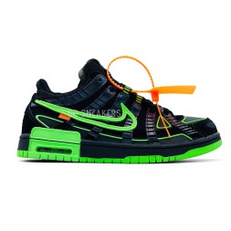 Off-White x Nike Rubber Dunk University Black