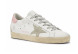 Женские кеды Golden Goose Super-Star Wmns White Pink