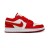 Nike Air Jordan 1 Low-Top Vintage Basketball Shoes Women's White Red