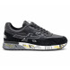 Унисекс кроссовки Premiata 483 Leather/Suede Grey/Black
