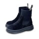 Женские челси Brunello Cucinelli Suede Chelsea Boot Black