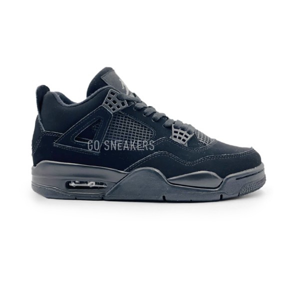 Унисекс кроссовки Nike Air Jordan 4 Retro Black Suede