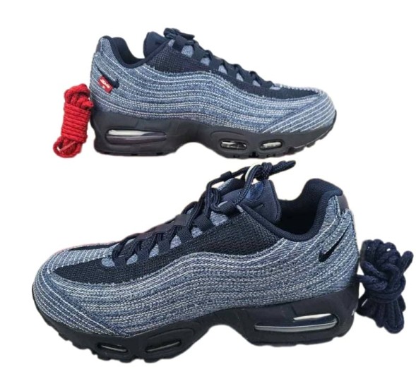 Мужские кроссовки Levi’s x Nike Air Max 95 Obsidian 