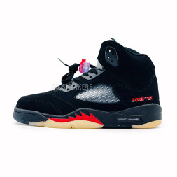 Nike Air Jordan Raging Bull 5S Suede Black