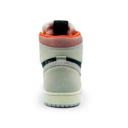 Nike Air Jordan 1 Retro High Neutral Grey Hyper Crimson