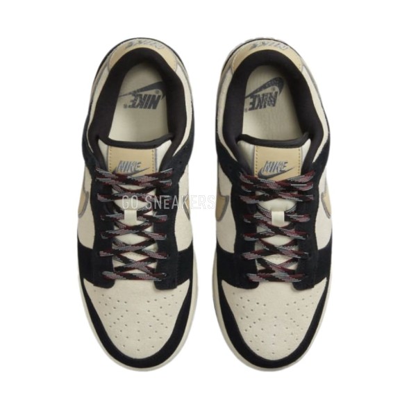 Унисекс кроссовки Nike Dunk Low Black Suede