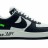 Louis Vuitton X Nike Air Force 1 Low Black White
