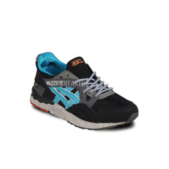 Мужские кроссовки ASICS GEL LYTEV BLACK BLUE