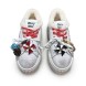 Женские зимние кеды на платформе Miu Miu Winter Sneakers Platform  White