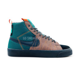 Nike Sb Zoom Blazer Mid Prm Acclimate Pack Grey/Brown