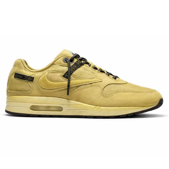 Женские кроссовки Nike Air Max 1 Travis Scott Cactus Jack Saturn Gold