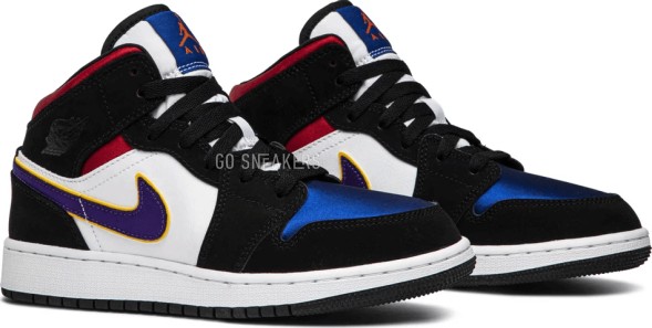 Женские кроссовки Nike Air Jordan 1 Mid SE GS &amp;#039;Rivals&amp;#039;