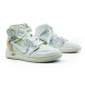 Унисекс кроссовки Nike Air Jordan 1 Mid Off Unisex White