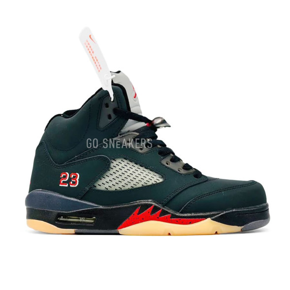 Мужские кроссовки Nike Air Jordan 5 Retro Gore-Tex Off-Noir Dark Green