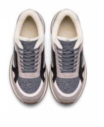 Brunello Cucinelli Suede Snikers Beige/Grey