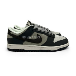 Nike Sb Dunk Man Suede Black Grey