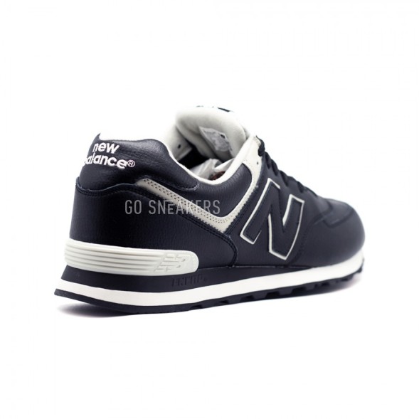 Мужские кроссовки New Balance 574 XXL Leather Black