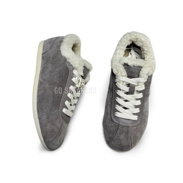 Женские зимние кроссовки Brunello Cucinelli Sneakers Winter Grey