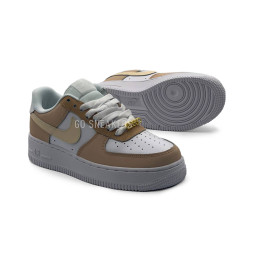 Nike Air Force 1 White/Brown