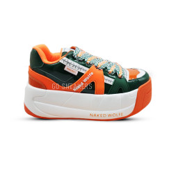 Naked Wolfe Slide Green/Orange