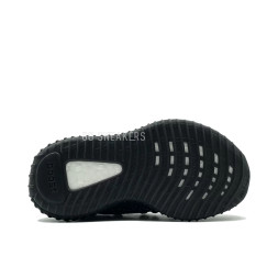 Детские кроссовки Adidas Yeezy Boost 350 V2 Kids Static Black Reflective