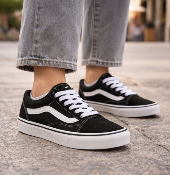Женские кеды Vans Skateboard 2026 Black