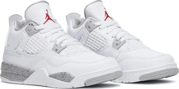Унисекс кроссовки Nike Air Jordan 4 Retro PS &amp;#039;White Oreo&amp;#039;