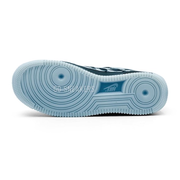 Унисекс кроссовки Nike Air Force Skeleton Black