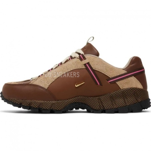 Унисекс кроссовки Nike Air Humara x Jacquemus Brown and Gold
