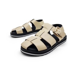 Dior Sandals Leather Beige