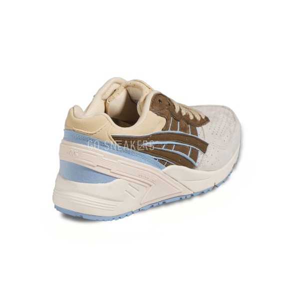 Женские кроссовки ASICS GEL LYTEV BLUE BROWN 1