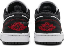 Женские кроссовки Nike Wmns Air Jordan 1 Low SE Utility 'White Black Red'