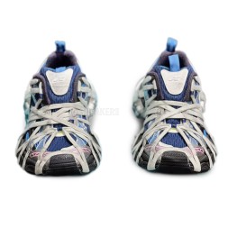Balenciaga 3XL Extreme Lace Sneaker White/Red/Blue