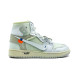 Унисекс кроссовки Off White for Nike Air Jordan 1 White Oregon 1985 Beaverton