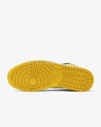 Air Jordan 1 Mid Yellow Toe Black