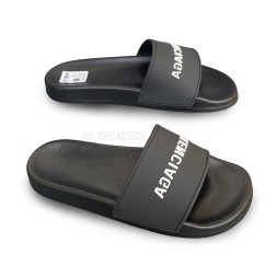 Balenciaga Slipers Man White Monogram